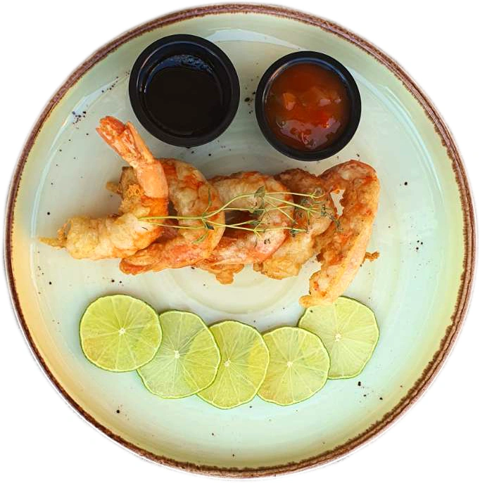 ammos shrimps plate